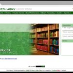 Library Management System for Bangladesh Army : developed by TechnoVista Limited - Screenshot