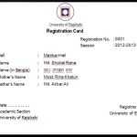 Integrated Office Management System of Rajshahi University : developed by TechnoVista Limited - Screenshot