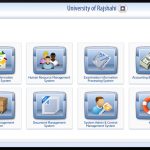 Integrated Office Management System of Rajshahi University : developed by TechnoVista Limited - Screenshot